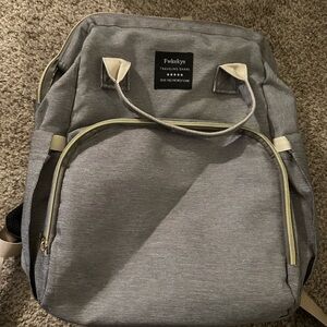 Travel backpack/diaper bag   like new.